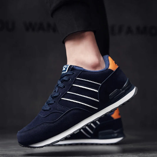Zapatillas casuales de piel para hombre