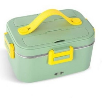 Caja eléctrica de almuerzo de doble uso para casa y coche.
