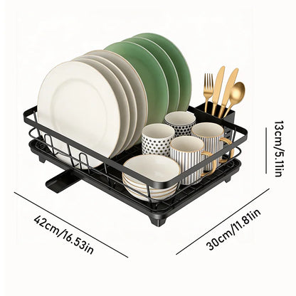 Escurridor de platos de 2 niveles