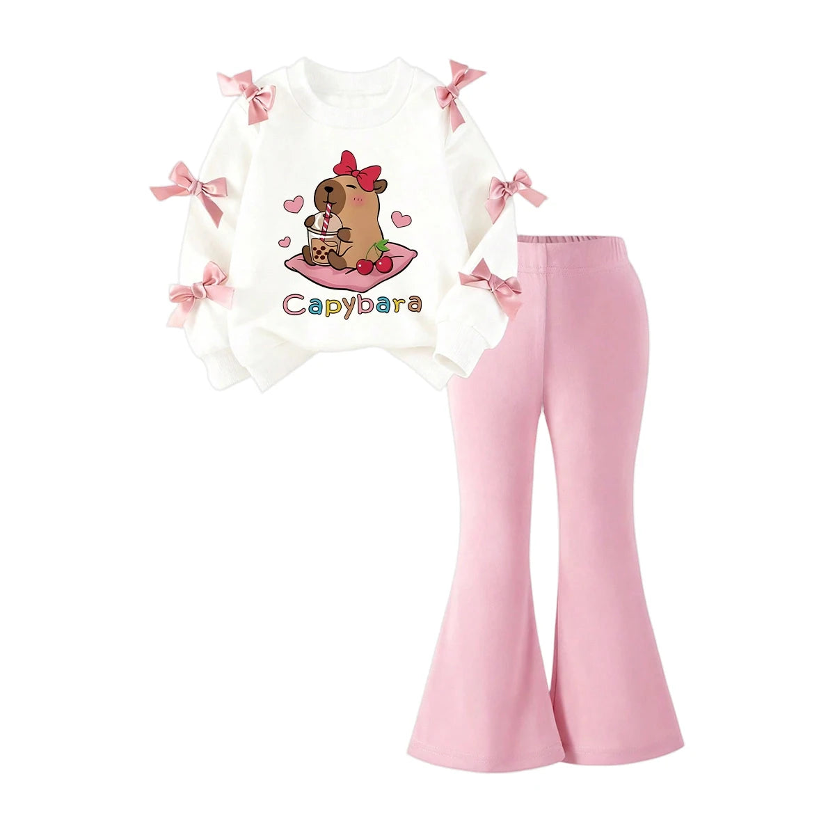 Conjunto casual de 2 piezas para niñas