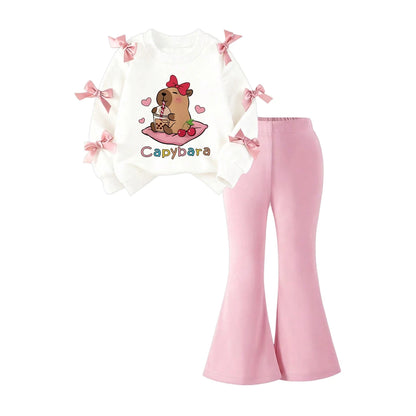 Conjunto casual de 2 piezas para niñas