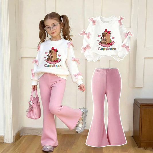 Conjunto casual de 2 piezas para niñas