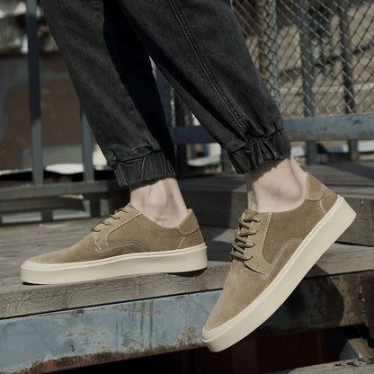 Zapatos casuales y formales de piel genuina para hombre