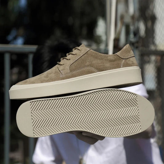 Zapatos casuales y formales de piel genuina para hombre