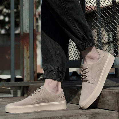 Zapatos casuales y formales de piel genuina para hombre