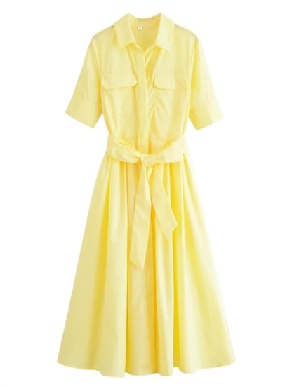 Vestido camisero