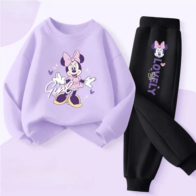 Conjunto de ropa infantil estilo primavera/otoño para niñas