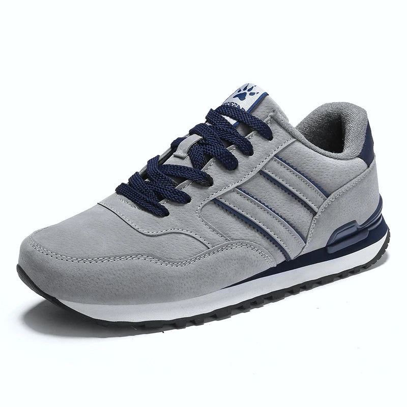 Zapatillas casuales de piel para hombre