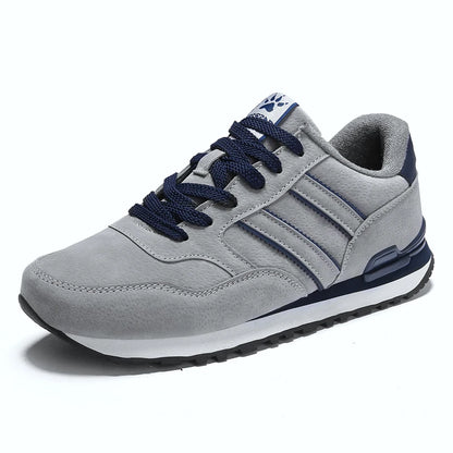 Zapatillas casuales de piel para hombre