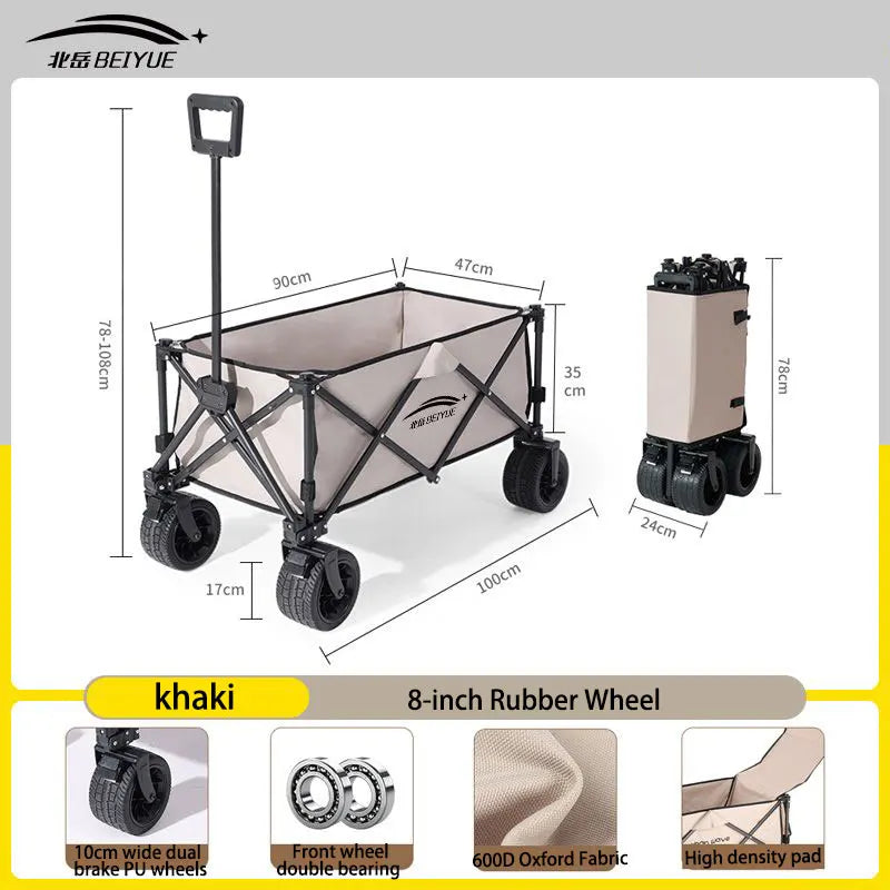 Carrito para playa y piscina