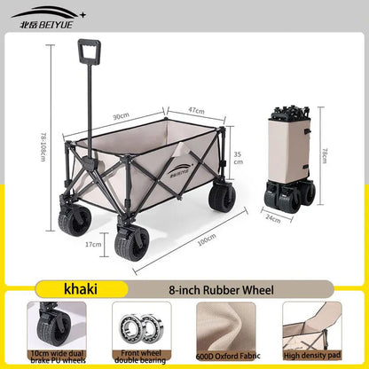 Carrito para playa y piscina