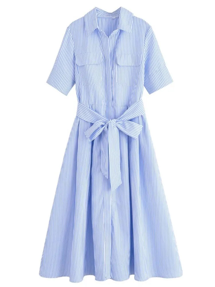 Vestido camisero
