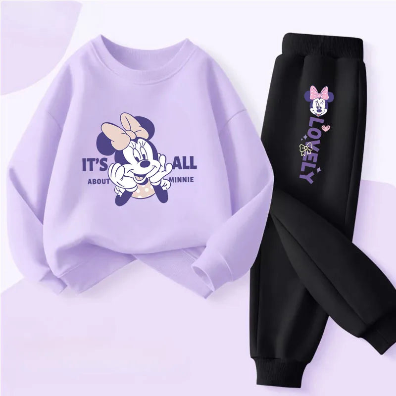 Conjunto de ropa infantil estilo primavera/otoño para niñas