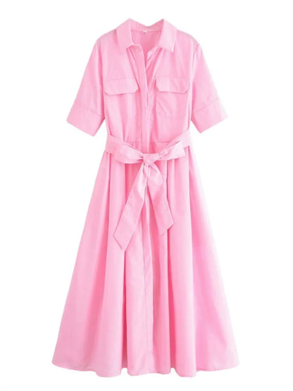 Vestido camisero