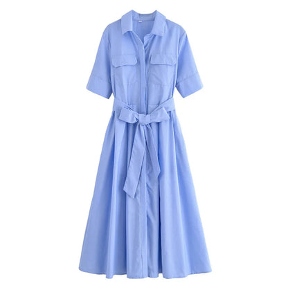 Vestido camisero