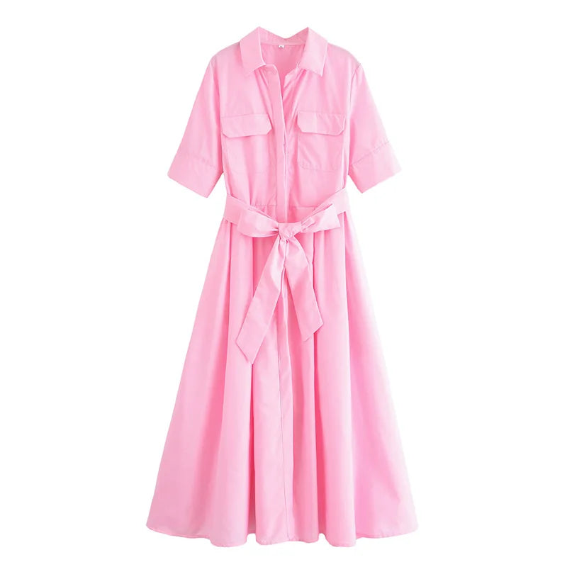 Vestido camisero