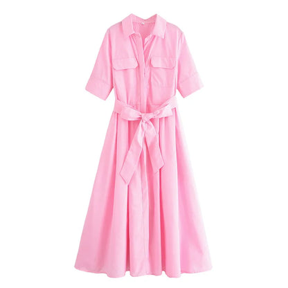 Vestido camisero