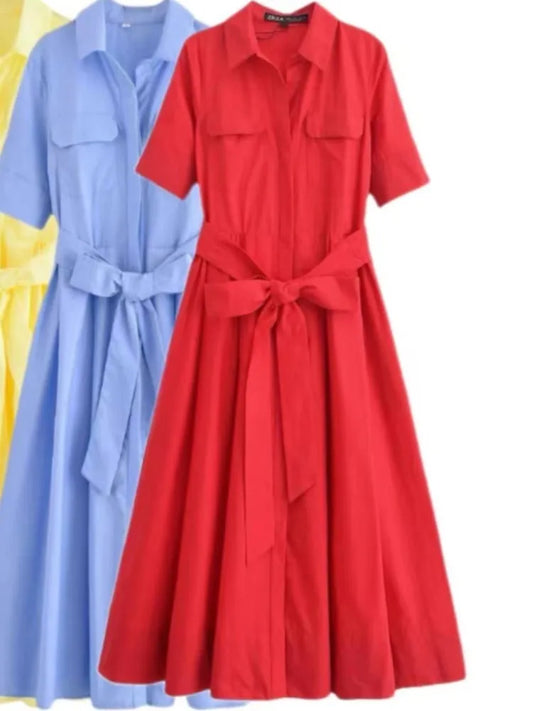 Vestido camisero
