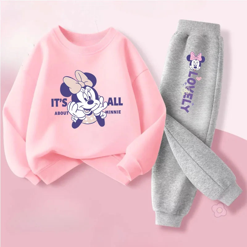Conjunto de ropa infantil estilo primavera/otoño para niñas