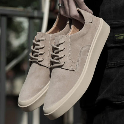 Zapatos casuales y formales de piel genuina para hombre