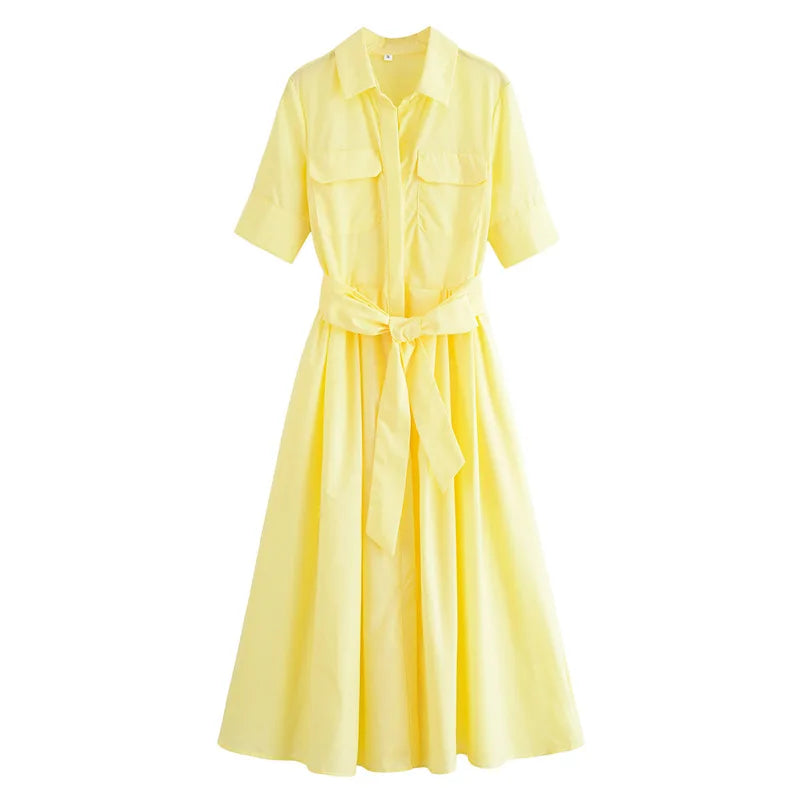 Vestido camisero