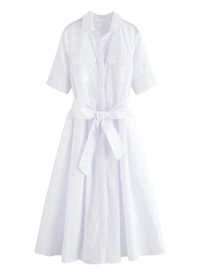 Vestido camisero